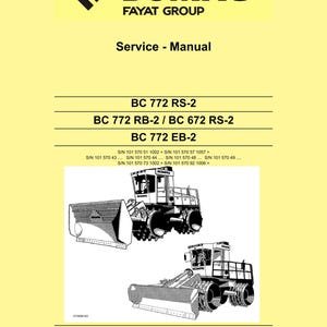Bomag BC 772/672 Service Repair Manual - English (PDF Download)