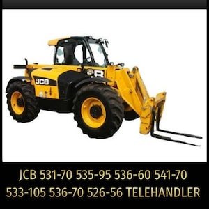 JCB 531-70 535-95 536-60 541-70 533-105 536-70 526-56 Telescopic Handler Service Repair Manual Pdf In Zip Download-Pdf Manual, Wiring manual