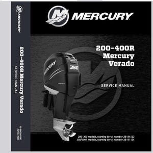 MERCURY Verado 200-400R Outboard Engines Service Manual pdf Download