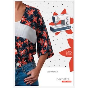 Bernina Bernette Academy 5, Academy B5 Operation Instruction Manual PDF Instant Download