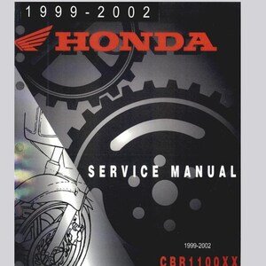 Honda CBR1100XX 1999-2002 Service Repair Manual pdf Download