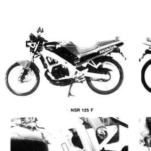 Honda NSR 125 F R 1987 Service Repair Manual pdf Download
