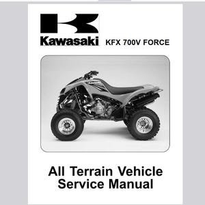 Kawasaki KFX 700V 2004 Service Repair Manual pdf Download