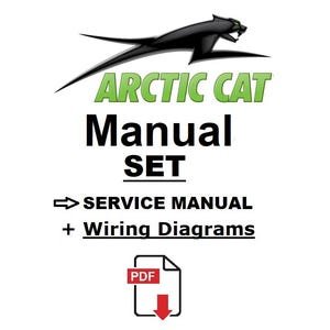 2010 450 Arctic Cat ATV Service / Wiring Manuals Pdf Download