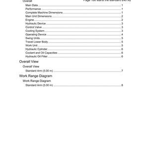 Linkbelt Excavator 240 X2 MH Shop Manual (PDF Download)