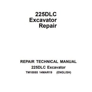 225DLC Repair Excavator John Deere Technical Manual Pdf Download