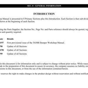 Linkbelt Articulated Truck D30 Service Manual (PDF Download)