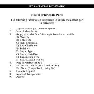 Linkbelt Articulated Truck E30 Shop Manual (PDF Download)