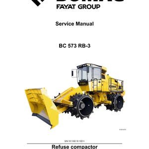 Bomag BC 573 RB-3 Service Manual: Repair & Workshop (PDF Download)
