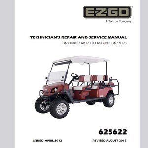 Gas 2012 Up Express L6 S6 EZ go Service Manual Pdf Download