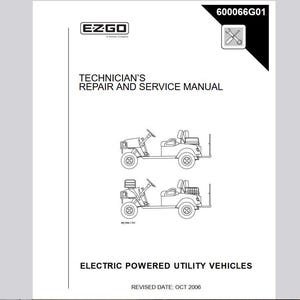 Electric 2004-2006 Clays Car, Sport 2+2 EZ Go Service Manual Pdf Download
