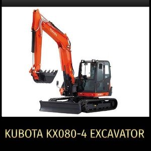 Kubota KX080-4 Excavator Service Repair Manual Pdf In Zip Download-manual, factory manual, Pdf Manual, loader, Wiring manual, Owners Manual