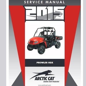 2015 HDX 500 700 Service / Operators / Wiring Manual Arctic Cat ATV Pdf Download