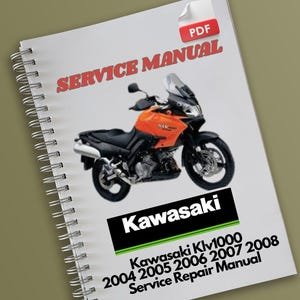 Kawasaki Klv1000 2004 2005 2006 2007 2008 Service Repair Manual