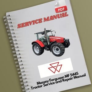 Massey Ferguson MF 5445 Tractor Service and Repair Manual