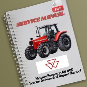 Massey Ferguson MF 680 Tractor Service and Repair Manual