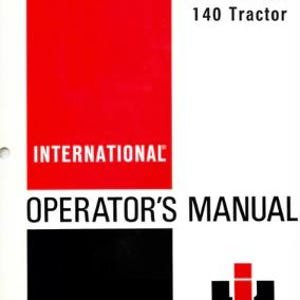Farmall Super C & IH 100 130 140 Tractor Shop Service Parts Repair Workshop Manual English PDF Instant Download Retro Scan