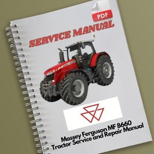 Massey Ferguson MF 8660 Tractor Service and Repair Manual