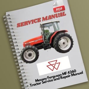 Massey Ferguson MF 4260 Tractor Service and Repair Manual