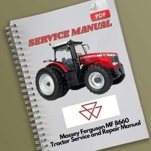 Massey Ferguson MF 8660 Tractor Service and Repair Manual