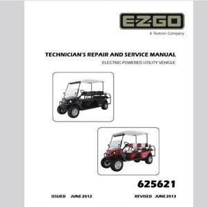 Electric 2012 Up Express L6 S6 EZ go Service Manual Pdf Download