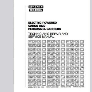 ELECTRIC 1995-1998 Pcx Bcx XI Service Manual Pdf Download