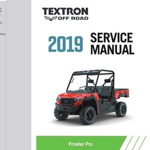 2019 Prowler Pro Service / Operators / Wiring Manual Arctic Cat ATV Pdf Download