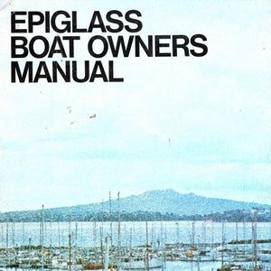Epiglass Boat Owners Manual Troubleshooting Motors Paint Sealing Marine Outboard PDF Instruction Manual Vintage Workshop Instant Download
