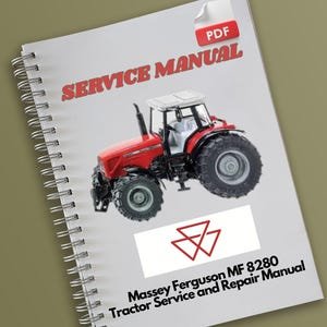 Massey Ferguson MF 8280 Tractor Service and Repair Manual