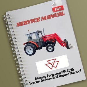 Massey Ferguson MF 4215 Tractor Service and Repair Manual