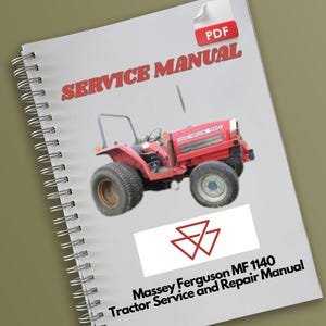 Massey Ferguson MF 11140 Tractor Service and Repair Manual