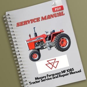 Massey Ferguson MF 1085 Tractor Service and Repair Manual