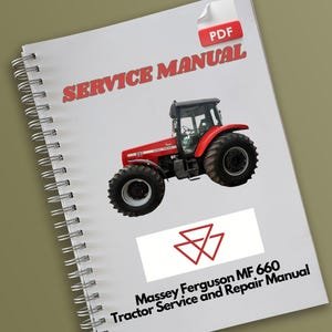 Massey Ferguson MF 660 Tractor Service and Repair Manual