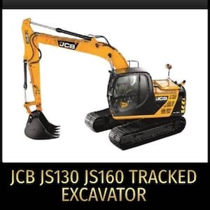 JCB JS130 JS160 Tracked Excavator Service Repair Manual Pdf In Zip Download-vehicle manual