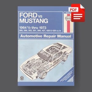 Ford Mustang V8 1964-1973 Automotive Repair Manual PDF