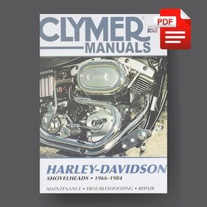 Harley-Davidson 1966-1984 Shovelheads Motorcycle Service Repair Manual PDF