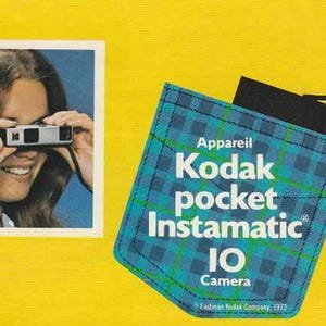 Kodak Instamatic 10 177x Camera User Operators Manual Mid Century Modern Retro Instruction PDF Handbook Vintage Repair Instant Download