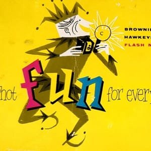 Kodak Brownie Hawkeye Camera Flash Snapshot Fun For Everyone User Operator Manual Mid Century Modern Retro Instruction PDF Instant Download