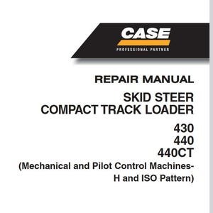 Case 430, 440, 440CT Skid Steer / Compact Track Loaders Service Shop Repair Manual 87578830 pdf Download