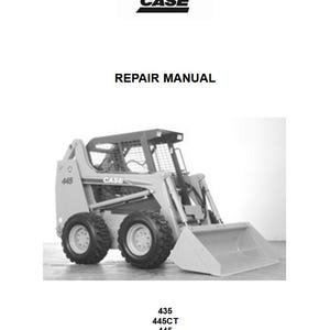 Case 435, 445, CT445 Skid Steer / Compact Track Loaders Service Shop Repair Manual pdf Download