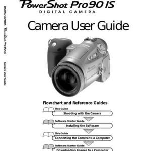 Canon Powershot Pro 90 IS User guide Digital Camera User Operators Manual Instruction PDF Repair Instant Download