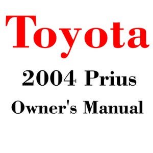 il_300x300.6970090080_c8mz 2004 Toyota Prius Maintenance and Owners Manuals pdf download after purchase