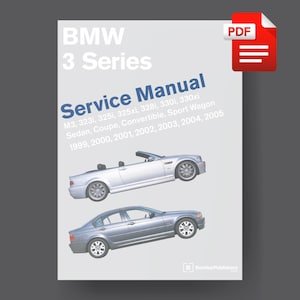 BMW E46 Service Manual, 3 Series, 1999-2005 (PDF)