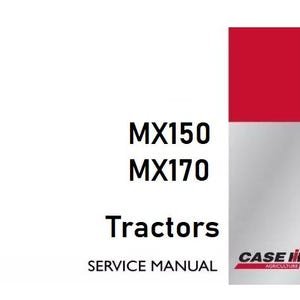 Case MX150 and MX170 Tractors Service Shop Repair Manual pdf Download