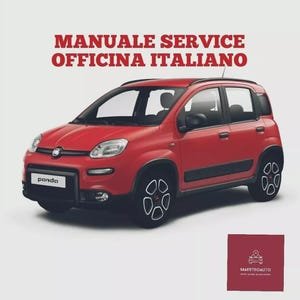 Fiat Panda MK 319 Workshop Manual Italian Repair Service Diagrams Manual Repair Workshop