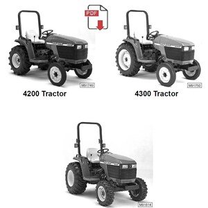 John Deere 4200 4300 4400 TM1677 Compact Utility Tractor Technical Repair Service Manual PDF