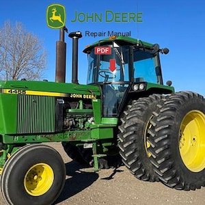 John Deere 4055 4255 4455 Tractors  Repair Technical Manual TM1458 Pdf Download