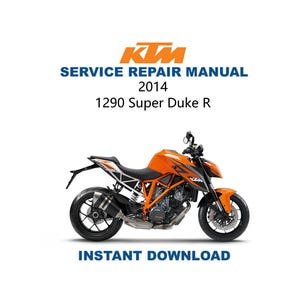 KTM 1290 Super Duke R Service Manual | 2014-2017 | Motorcycle Repair Guide | Instant Digital Download | PDF