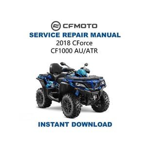 CFMOTO CFORCE 1000 Service Manual | 2018-2020 Atv CF1000 | Instant Digital Download | Pdf