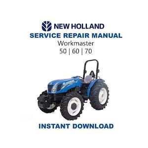 il_300x300.7113527356_rhks New Holland Workmaster 50 60 70 Tractor Service Manual | Repair Guide | Instant Digital Download | PDF